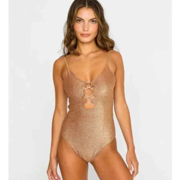 Beach Bunny Katrina One Piece (size M) NWT - Picture 1 of 11